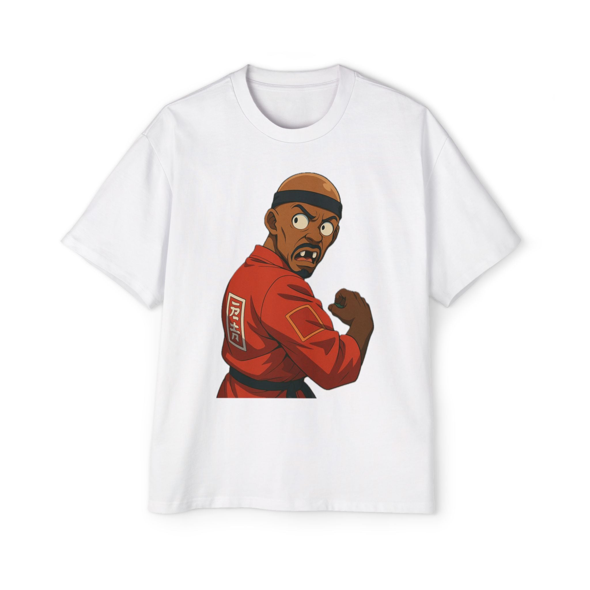 Anime-Inspired Oversized Tee for Fans - Bold Graphic Design