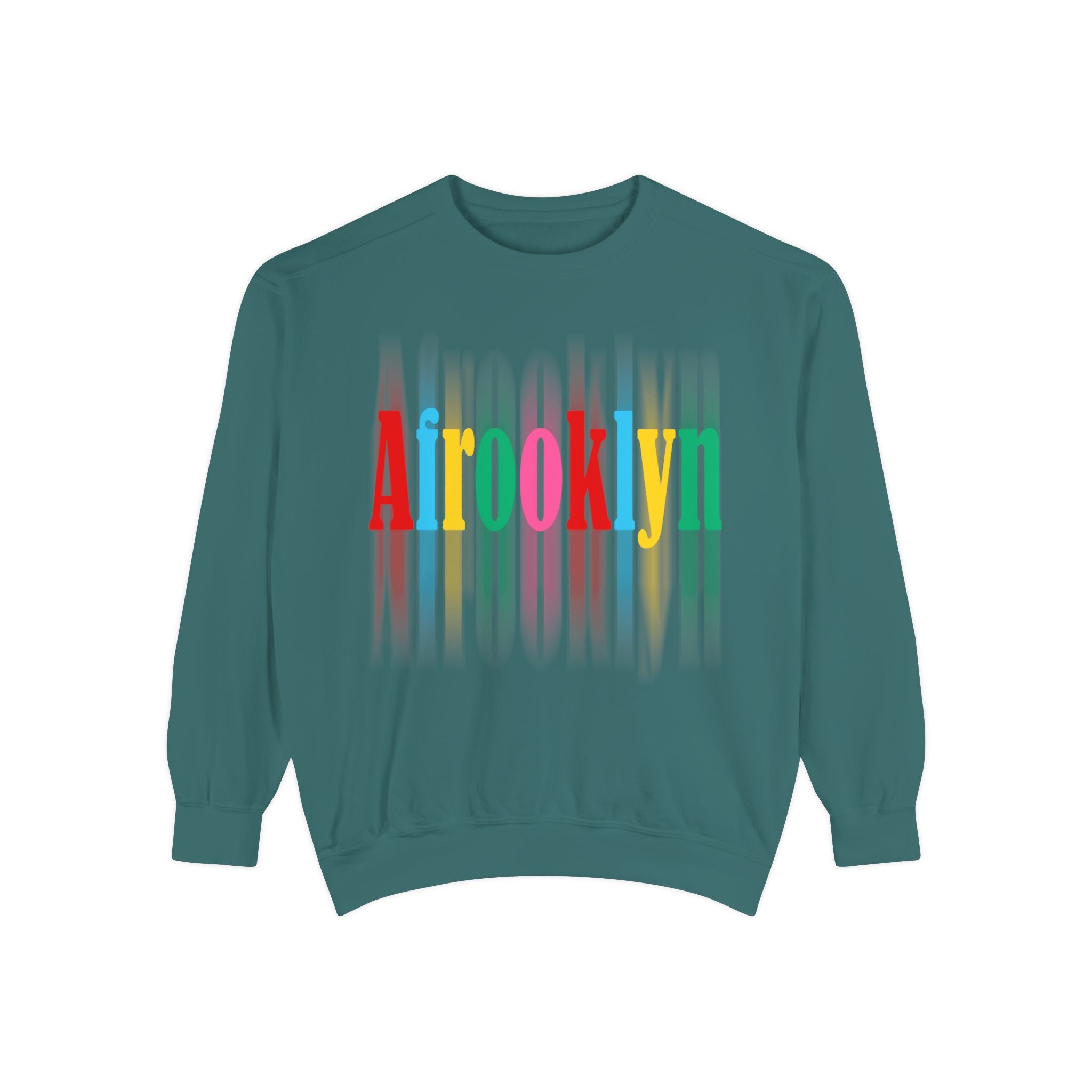 Afrooklyn Sweatshirt — Colorful Afrocentric Pride Pullover