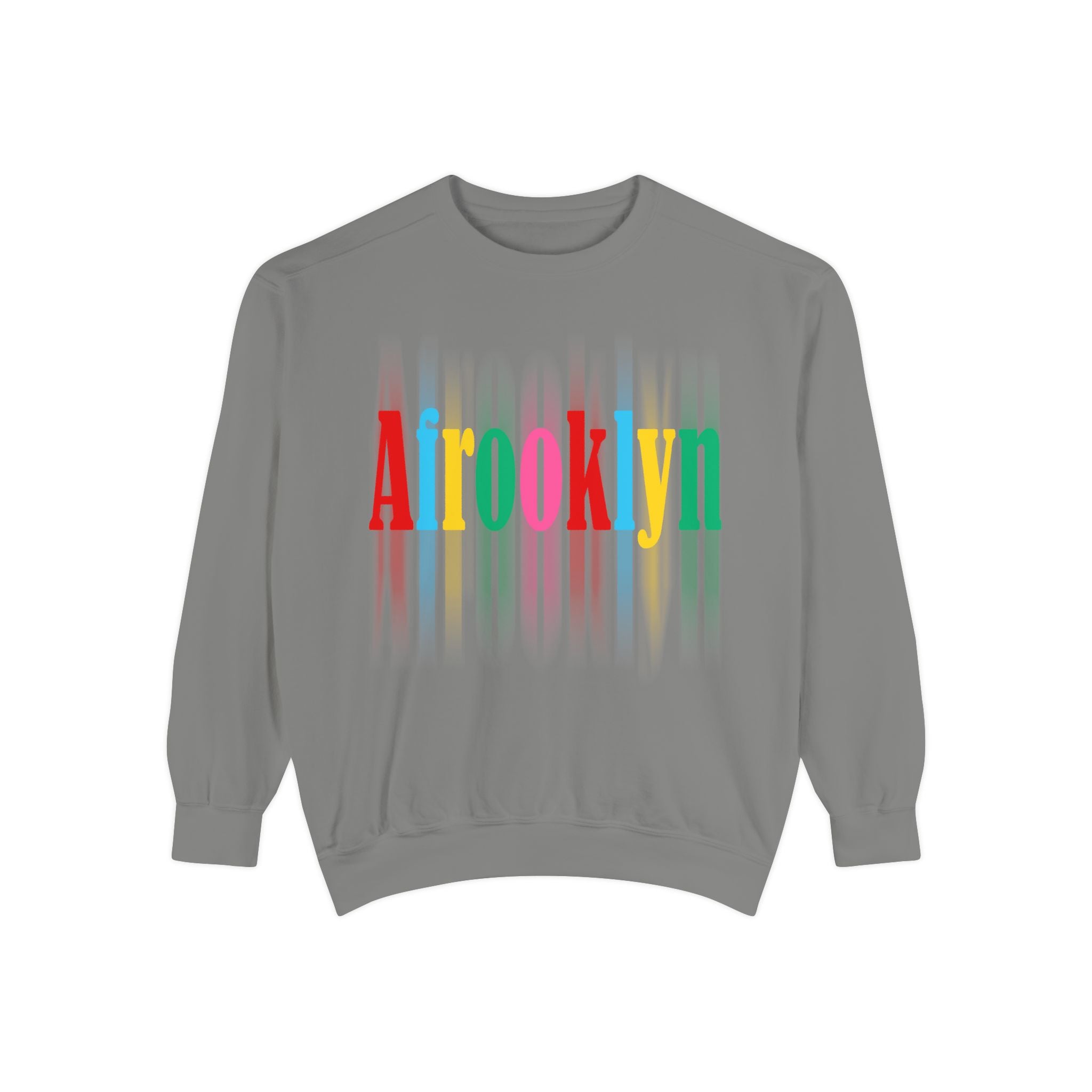 Afrooklyn Sweatshirt — Colorful Afrocentric Pride Pullover