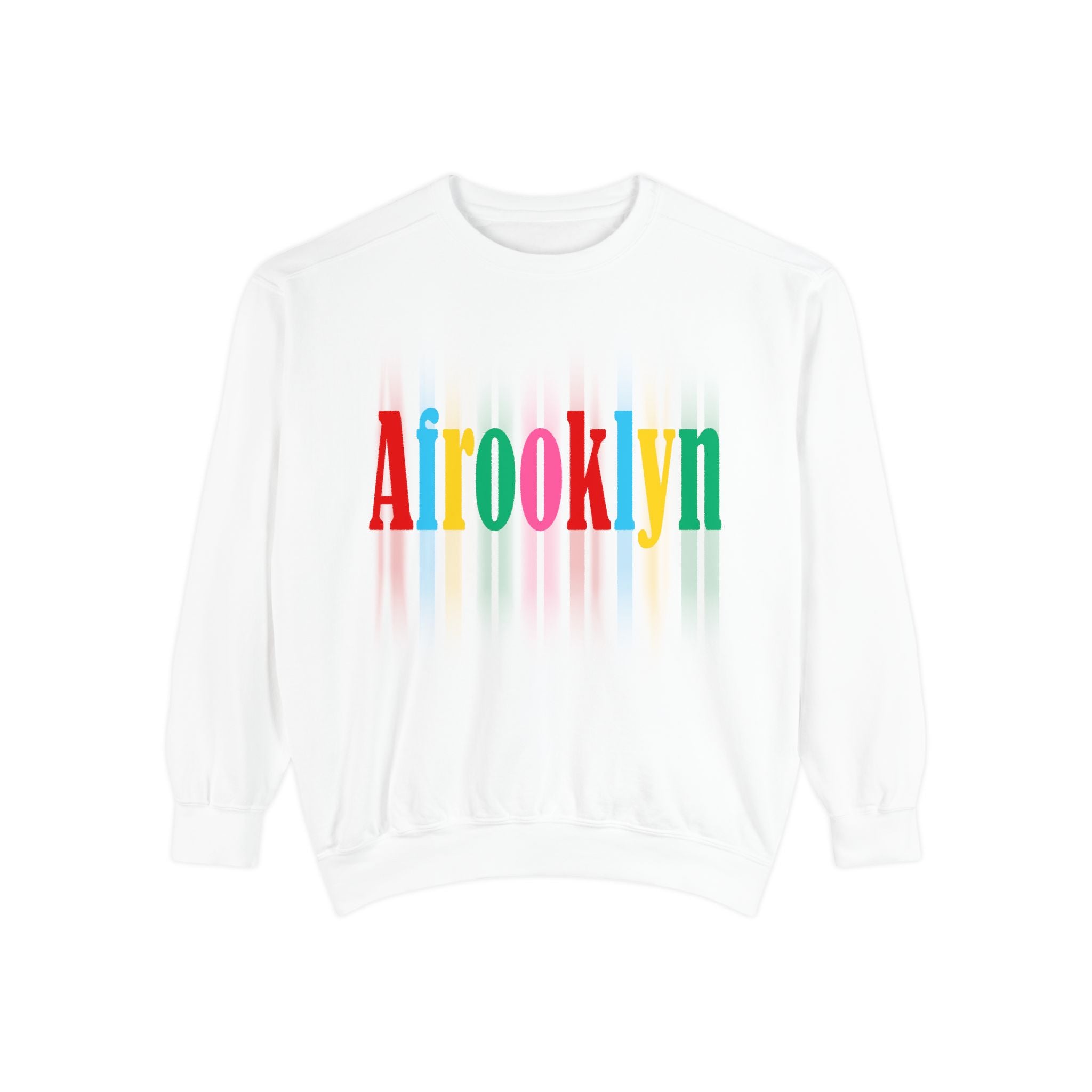 Afrooklyn Sweatshirt — Colorful Afrocentric Pride Pullover