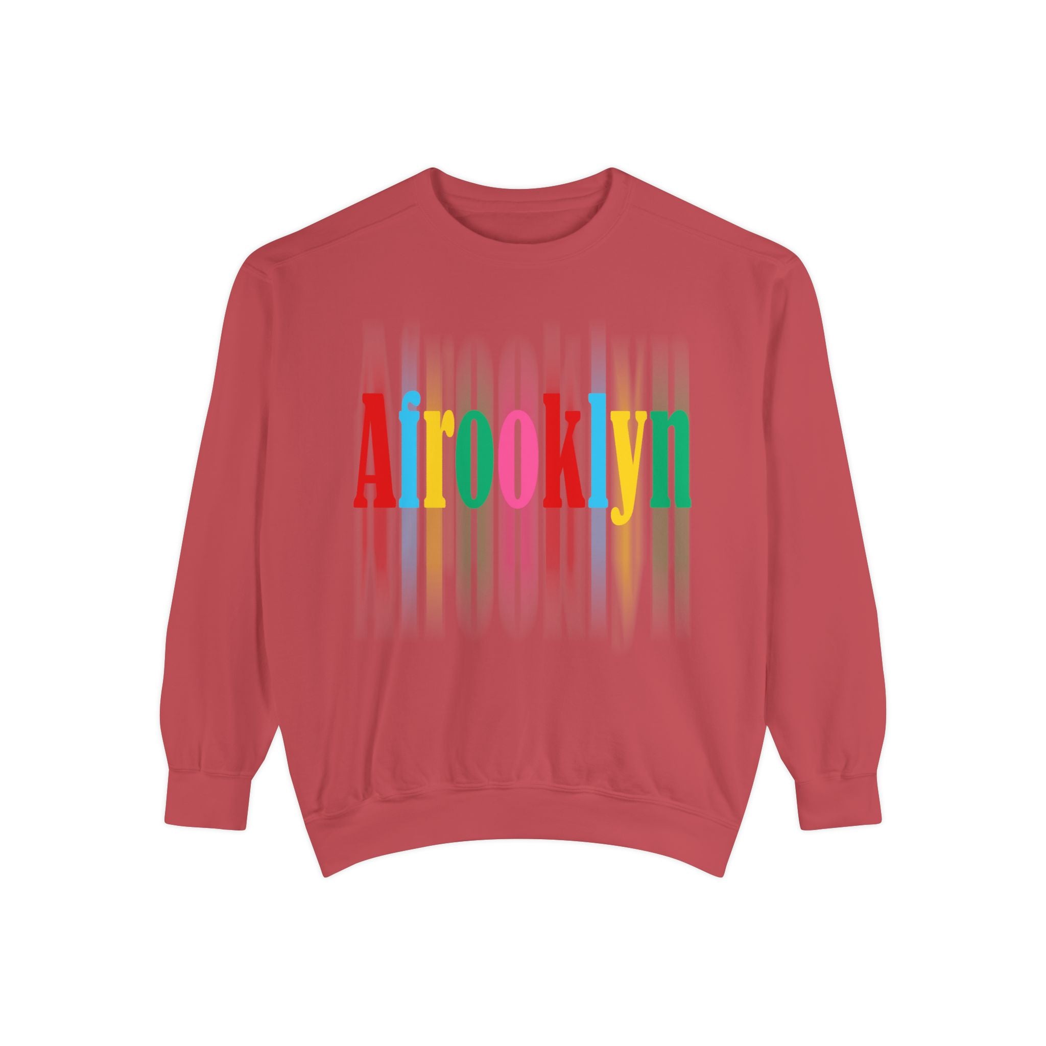 Afrooklyn Sweatshirt — Colorful Afrocentric Pride Pullover