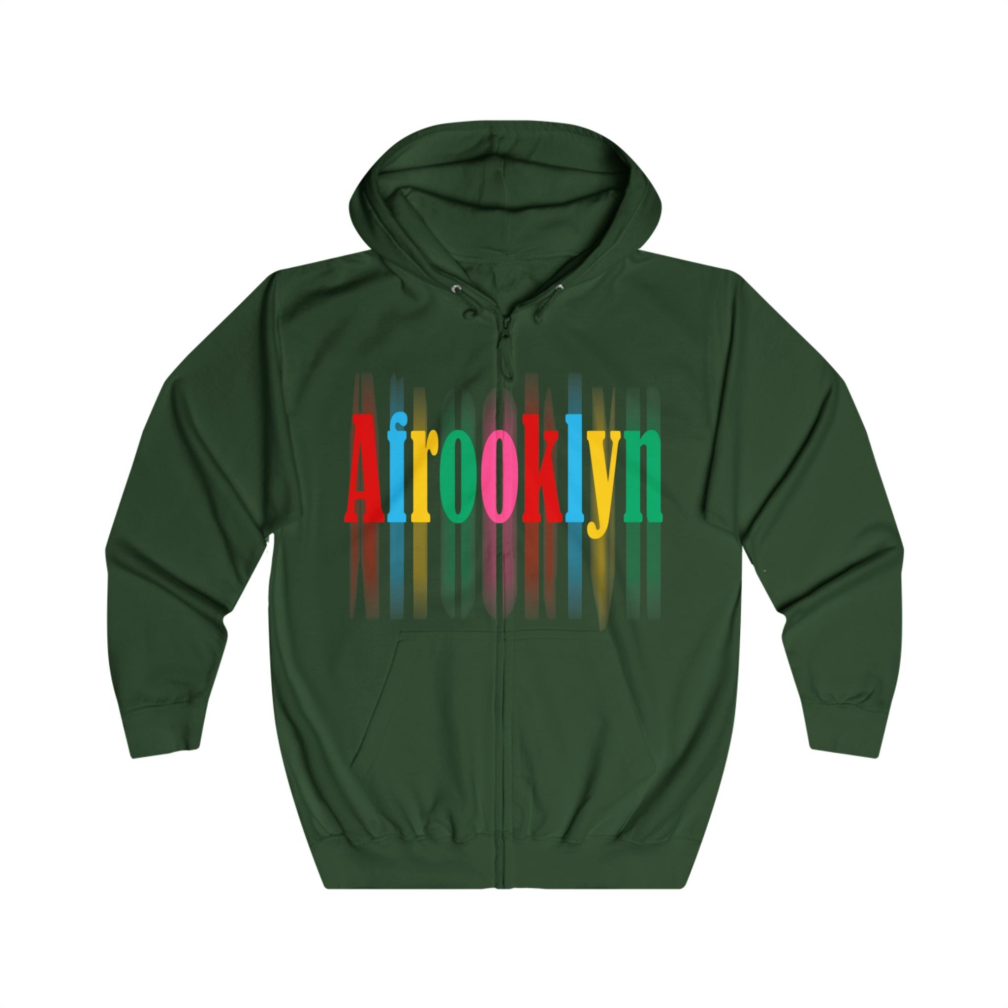 Afrooklyn *IN LIVING COLOR* Zip Hoodie