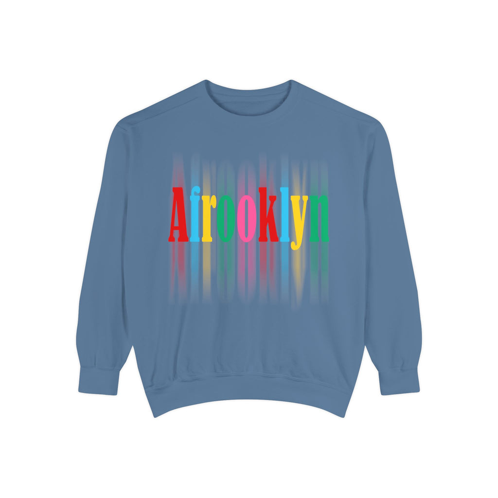 Afrooklyn Sweatshirt — Colorful Afrocentric Pride Pullover