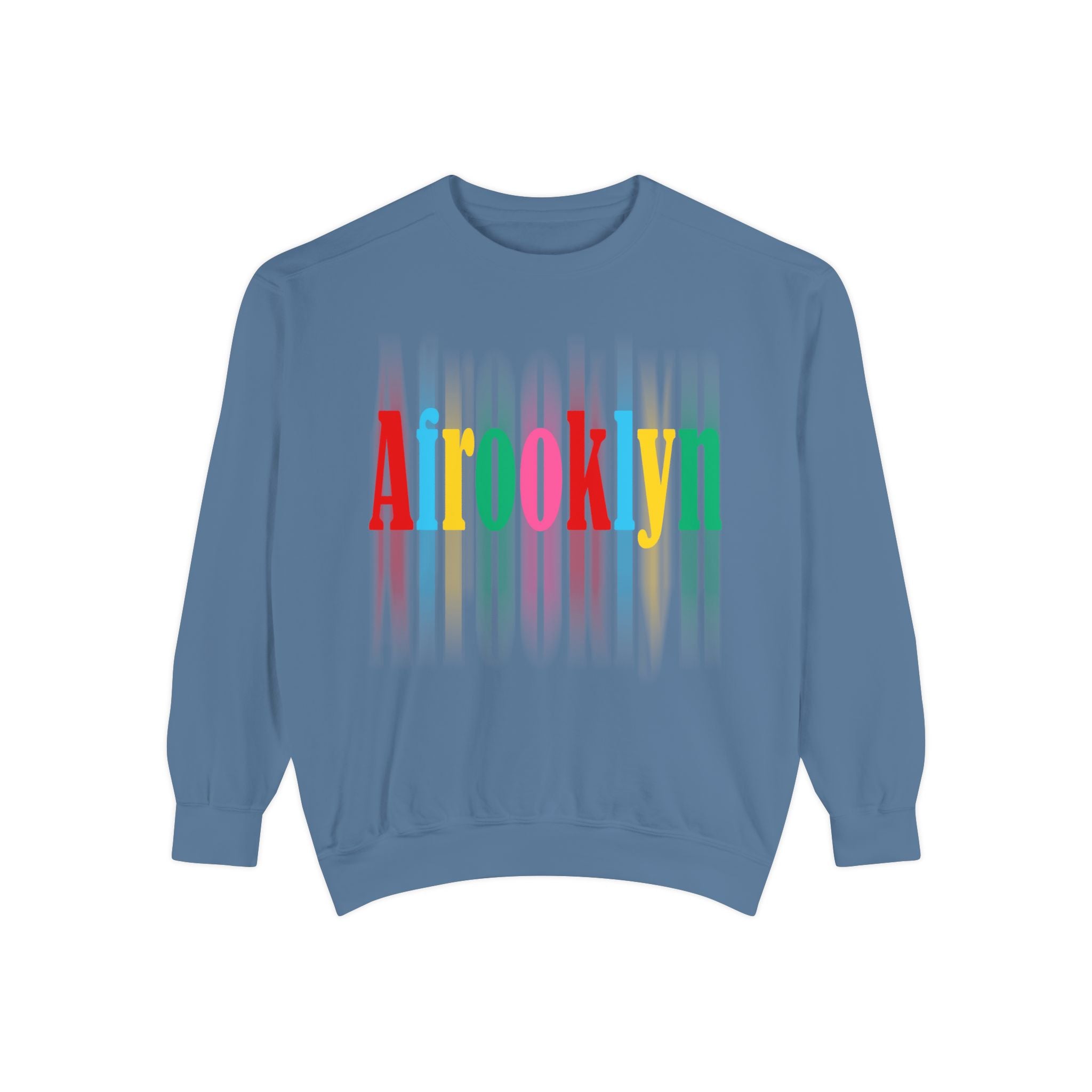 Afrooklyn Sweatshirt — Colorful Afrocentric Pride Pullover