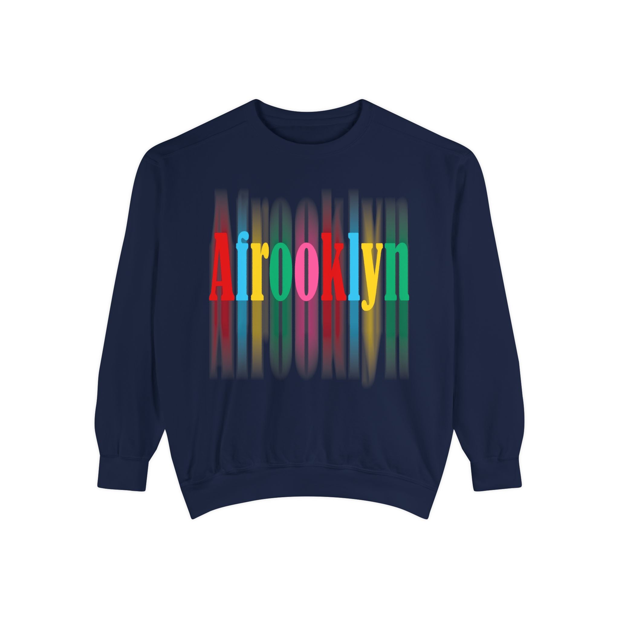 Afrooklyn Sweatshirt — Colorful Afrocentric Pride Pullover