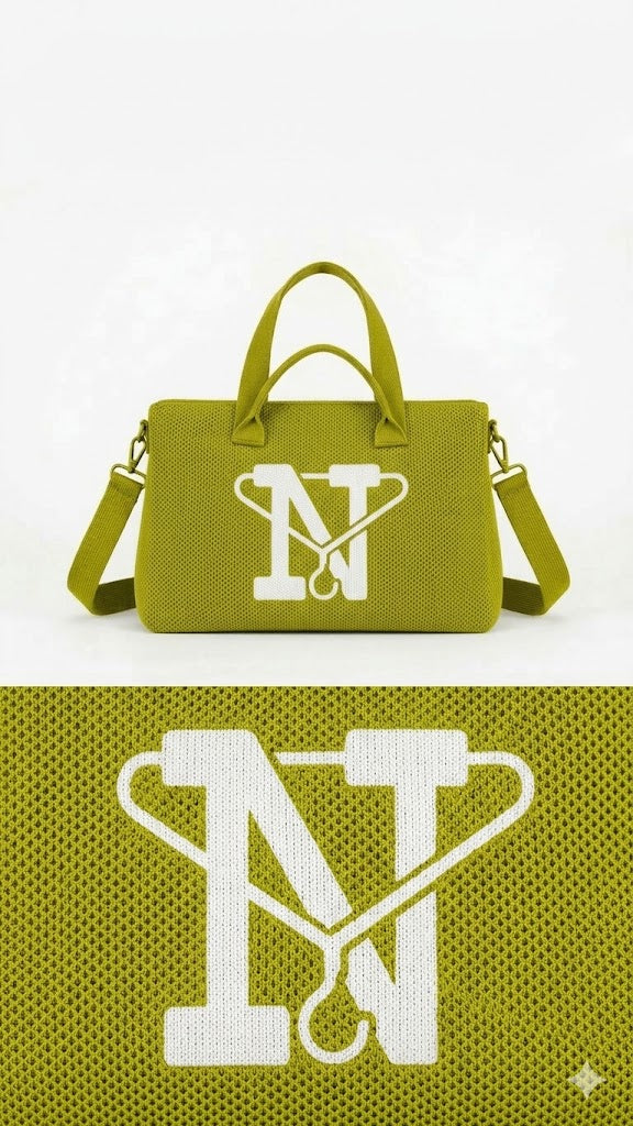 Afrooklyn Ankees Messenger Crossbody *PATRON 🍋‍🟩 GREEN*