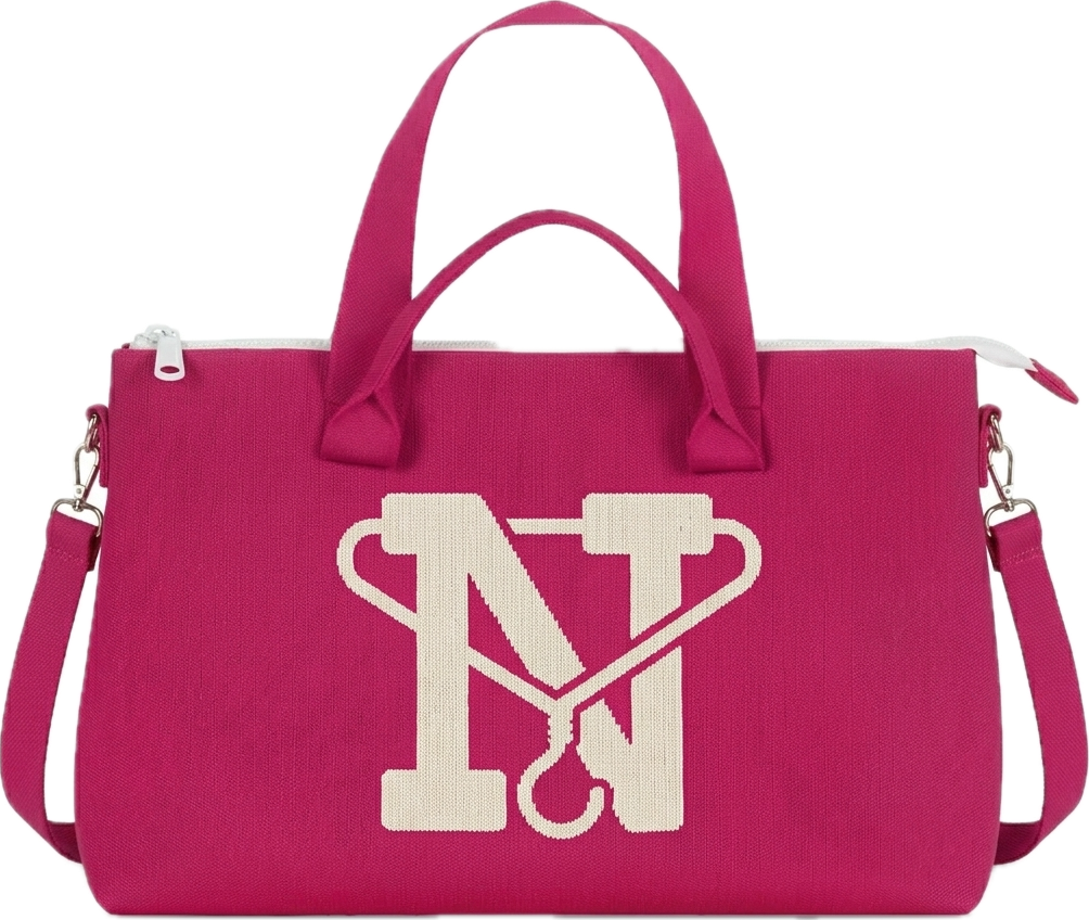 Afrooklyn Ankees Messenger Crossbody *Panther Pink*