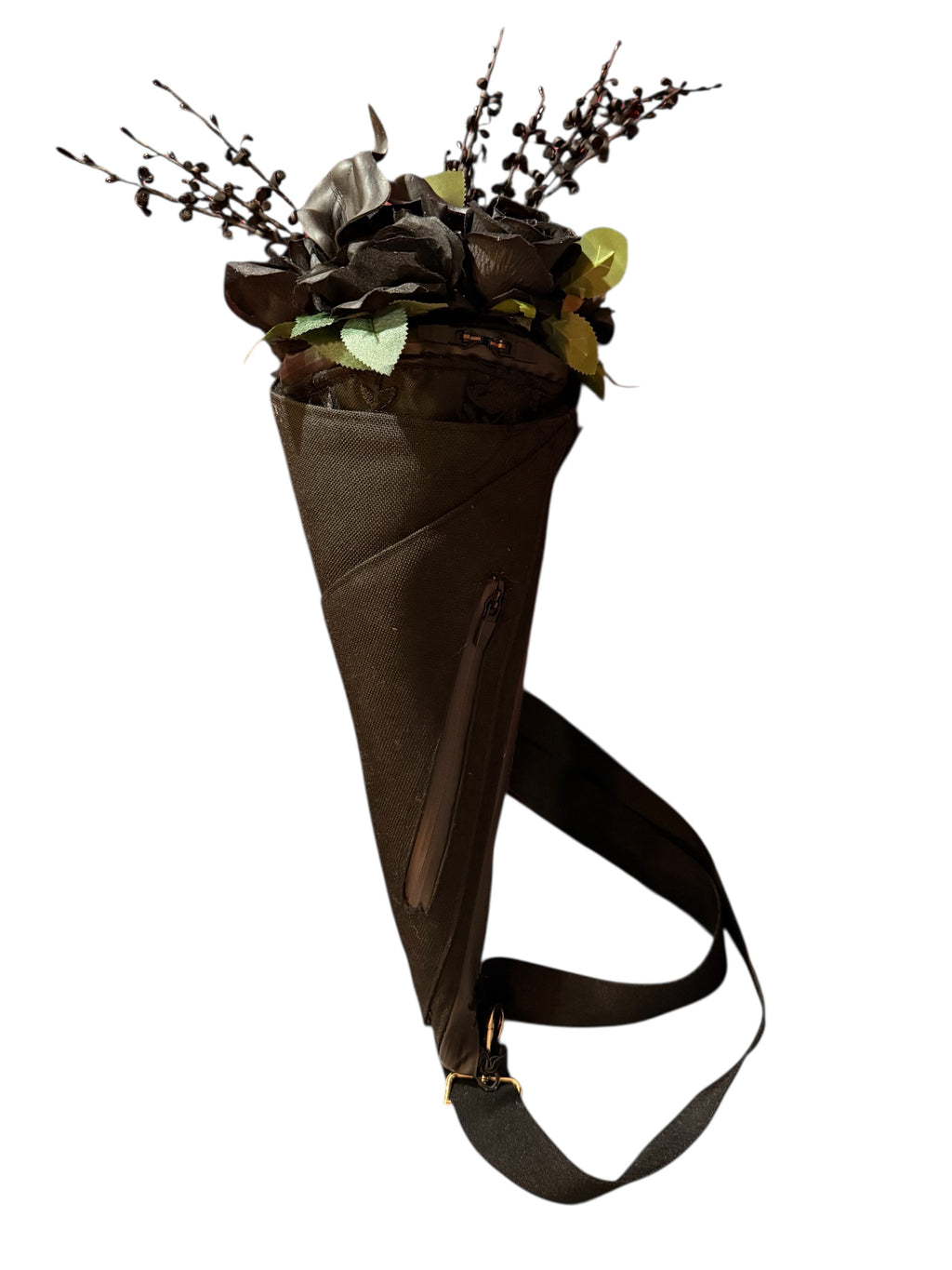 Black Pearl Bouquet Crossbody