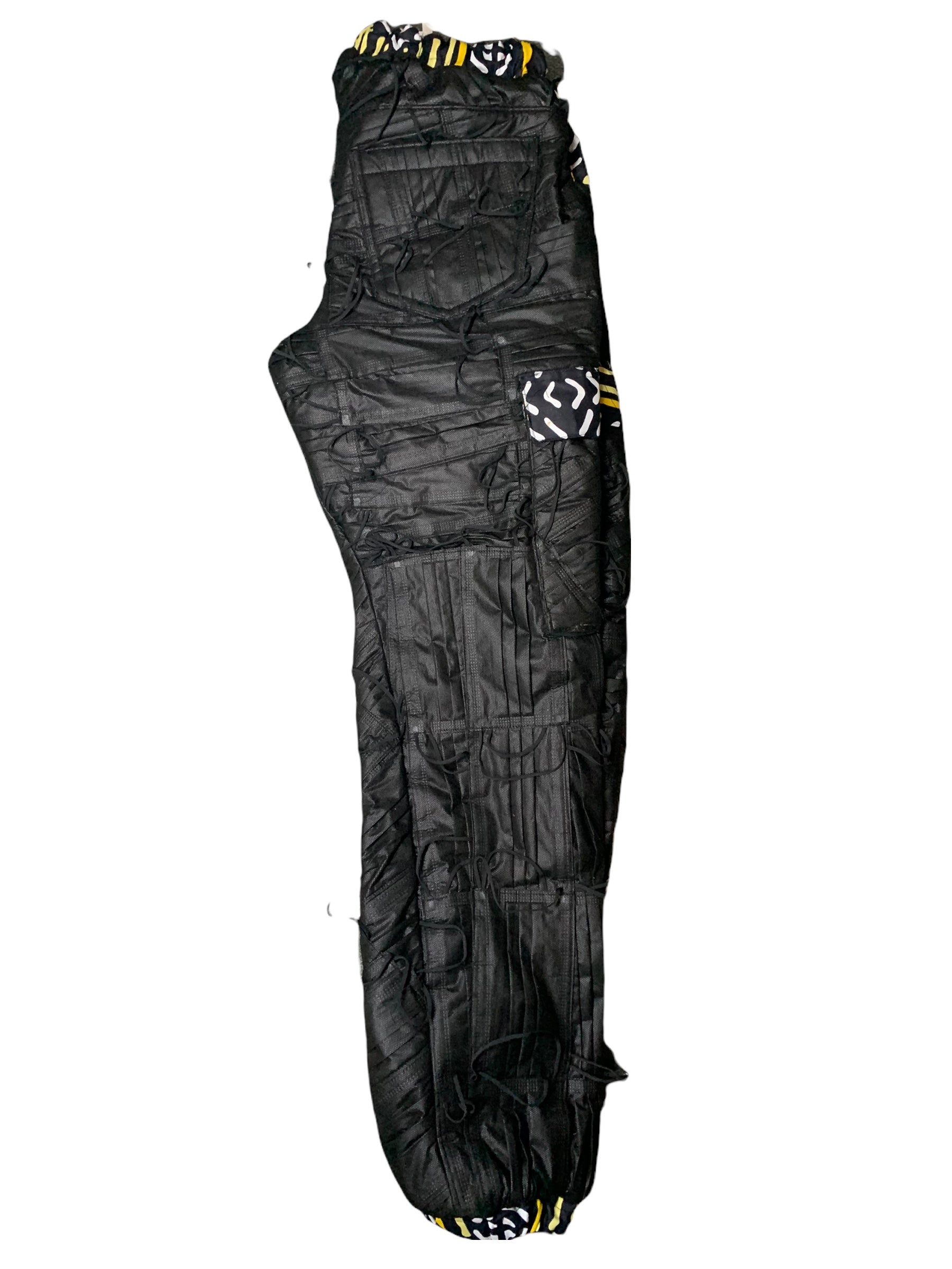 Blk Masked Cargos